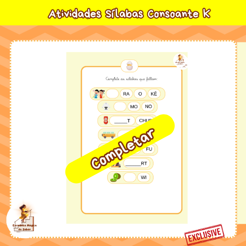 3-Atividades da sílaba K - Imagem 3