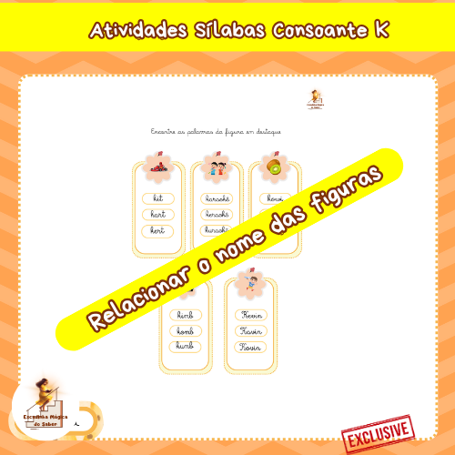 3-Atividades da sílaba K - Imagem 4