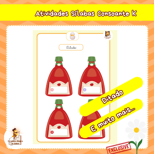 3-Atividades da sílaba K - Imagem 5
